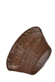 Osłona wiklinowa pod choinkę 50 cm natural vintage