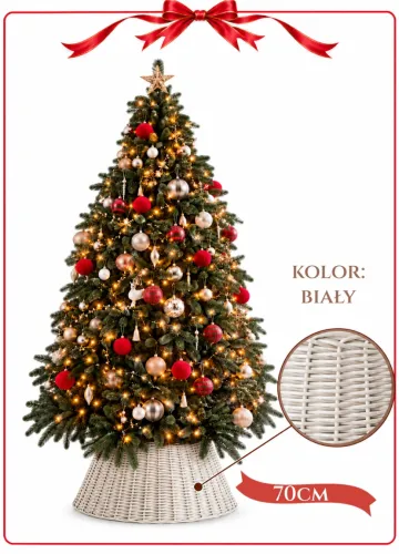 osłona 70 cm biała